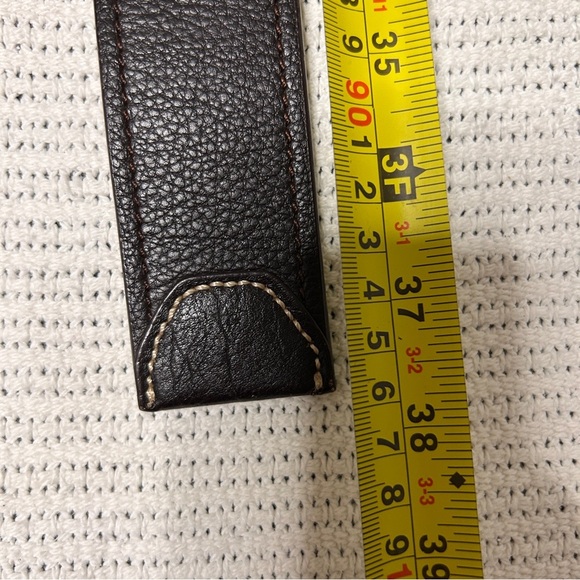 Jacob Women’s Size Small Brown thick Leather Belt Trendy Statement Piece - Picture 8 of 8